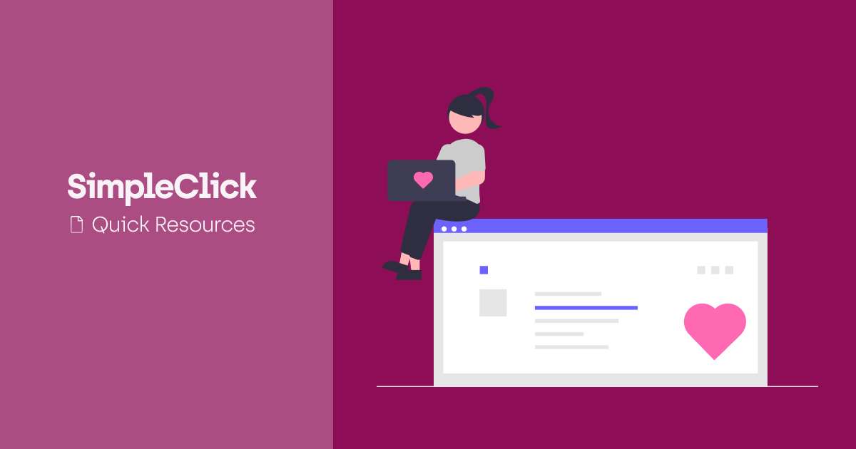 Graphic of a person editing a website