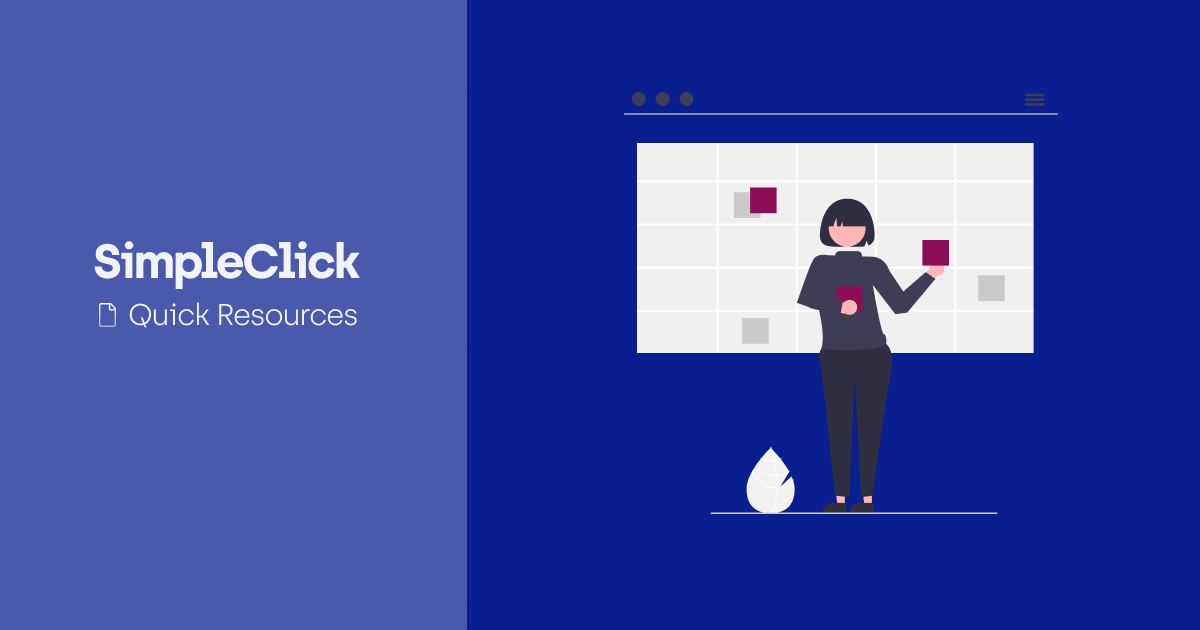 Review of 2024 - Graphic of person and calendar